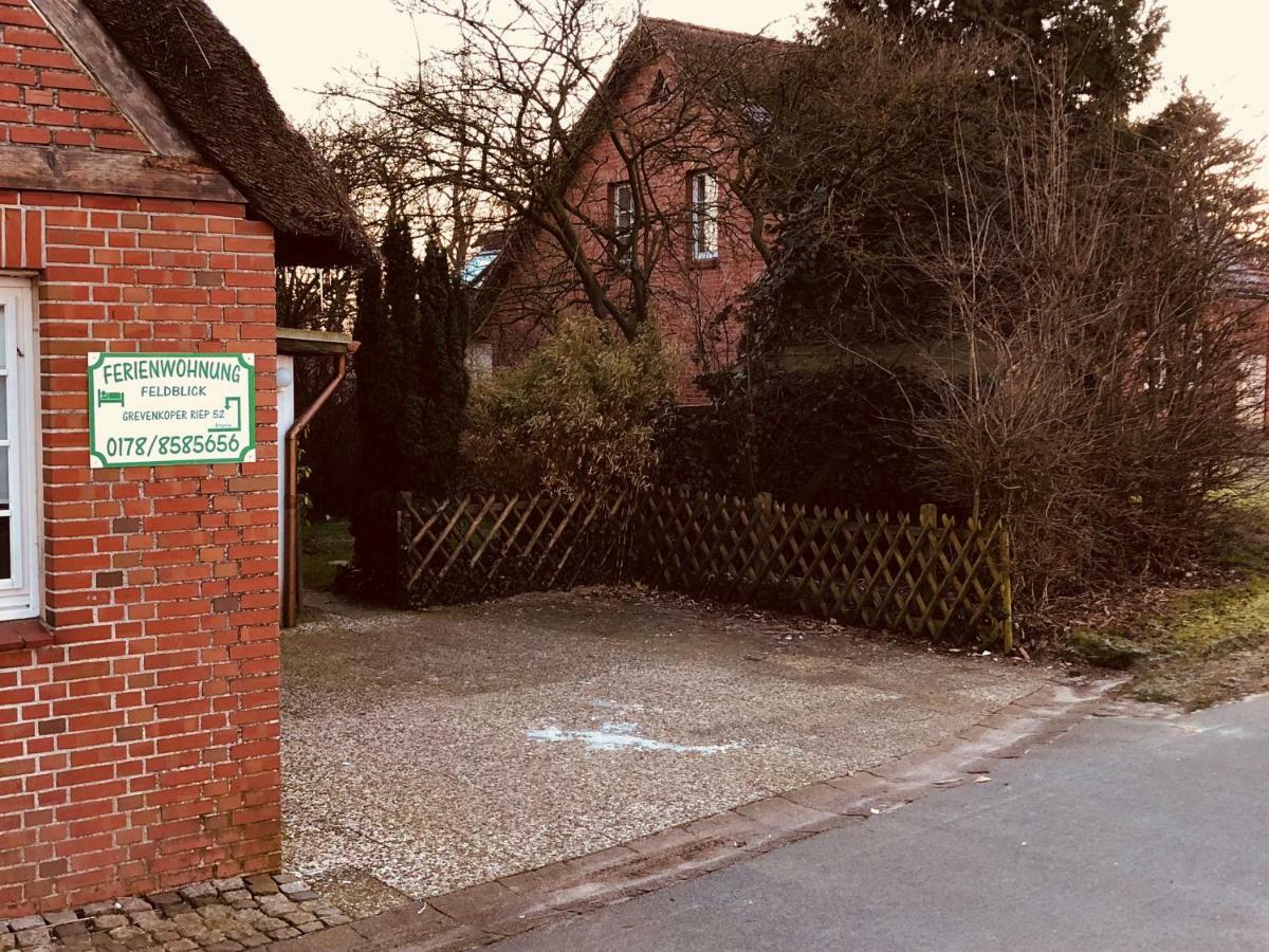 Ferienwohnung Feldblick Grevenkop Esterno foto